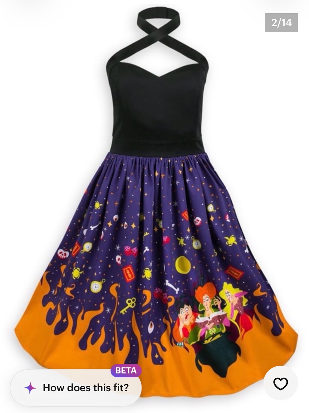 Disney Dress Shop Hocus Pocus Villian Spelltacular Limited Edition Dress